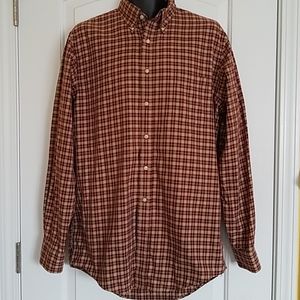 Lands' End Plaid Men's Shirt